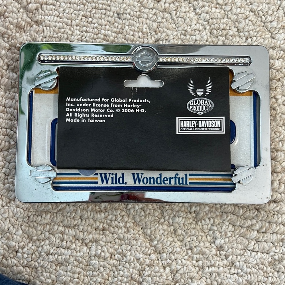 HD licenses plate